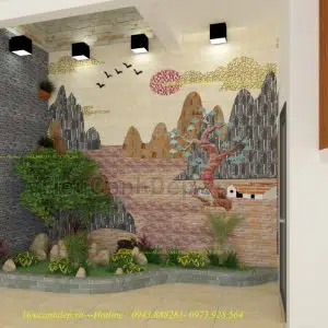 Tiểu cảnh sân vườn 19 - Liên hệ: 0973.928.564
