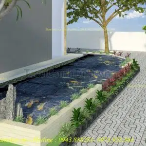 Tiểu cảnh sân vườn 20 - Liên hệ: 0973.928.564