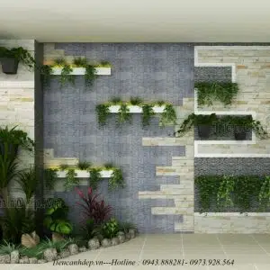 Tiểu cảnh sân vườn 21 - Liên hệ: 0973.928.564