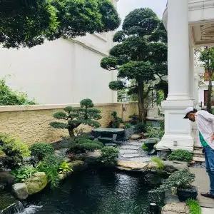 Thi Công Hồ Cá Koi Nhà Chú Cảnh - BT08 -Khu Đô Thị Việt Hưng