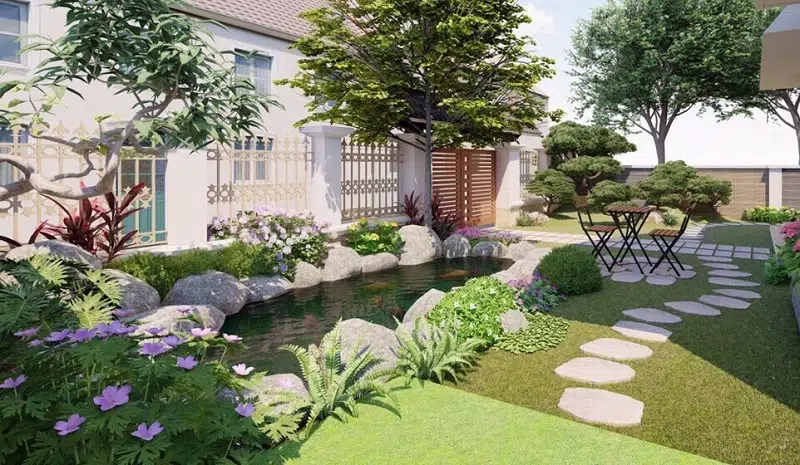 Những Mẫu Thiết Kế Tiểu Cảnh Sân Vườn Đẹp Nhất