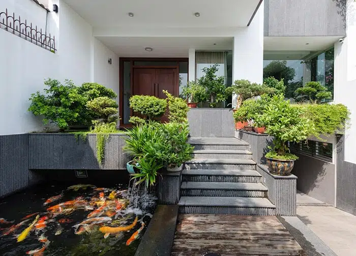 Những Mẫu Thiết Kế Tiểu Cảnh Giếng Trời Đơn Giản Mà Đẹp Tinh Tế