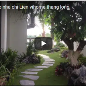 tiểu cảnh sân vườn nhà chị Liên- vinhome thăng long