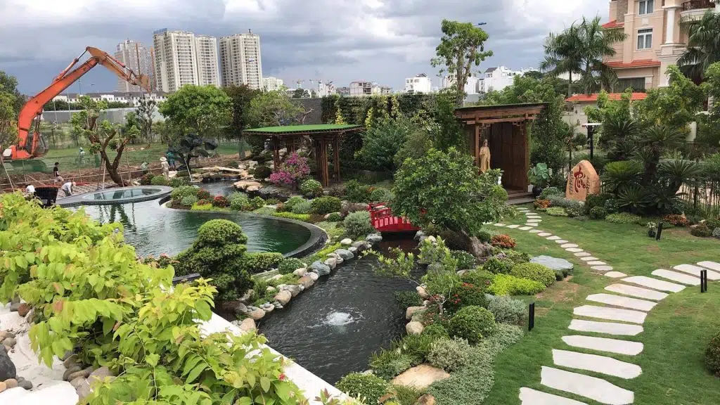 Tiểu Cảnh Sân Vườn 25 - Liên Hệ: 0973.928.564