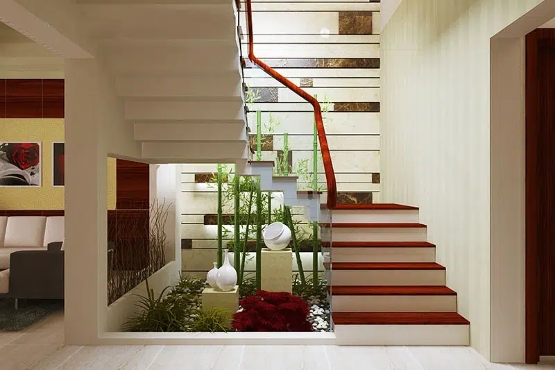 Tiểu cảnh gầm cầu thang 12-Liên hệ: 0973.928.564