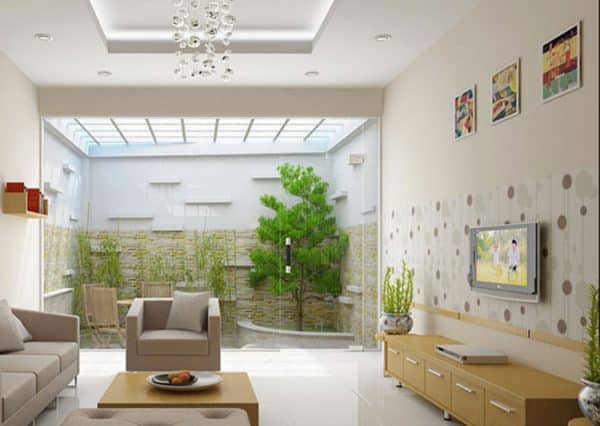 Mẫu tiểu cảnh giếng trời mã số TV-GT-10
