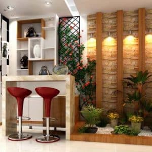 Mẫu tiểu cảnh giếng trời mã số TV-GT-15