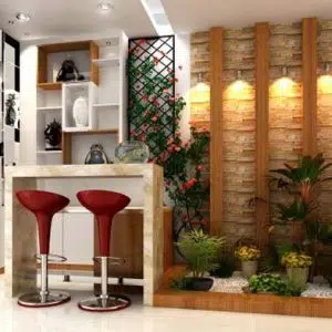 Mẫu tiểu cảnh giếng trời mã số TV-GT-15