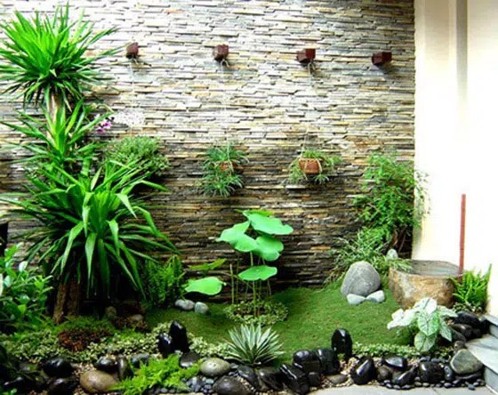 Mẫu tiểu cảnh giếng trời mã số TV-GT-20
