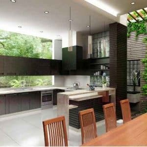Mẫu tiểu cảnh giếng trời mã số TV-GT-05