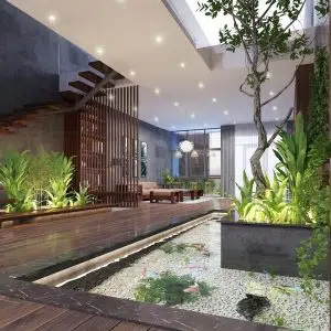 Tiểu Cảnh Nhà Anh Đức Ở Tây Mỗ