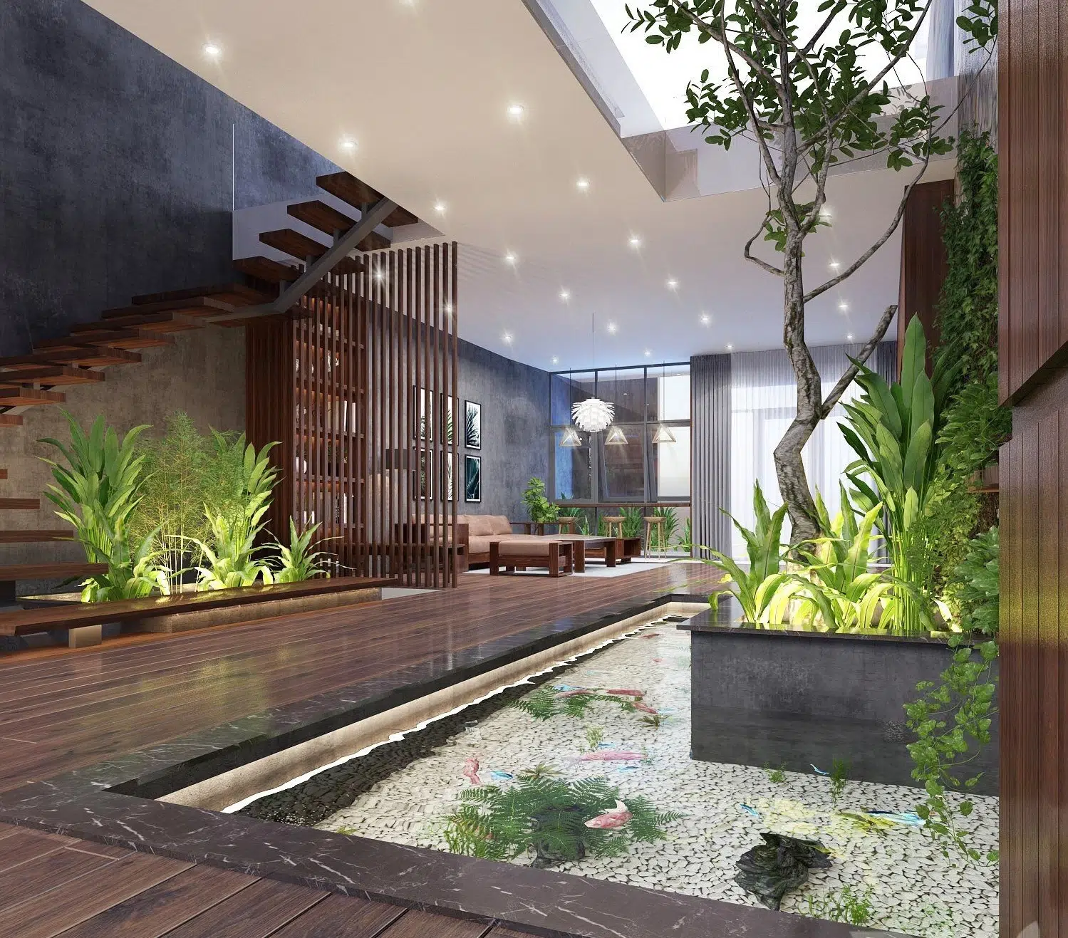 Chia Sẻ Kinh Nghiệm Làm Hồ Cá Koi Đạt Tiêu Chuẩn