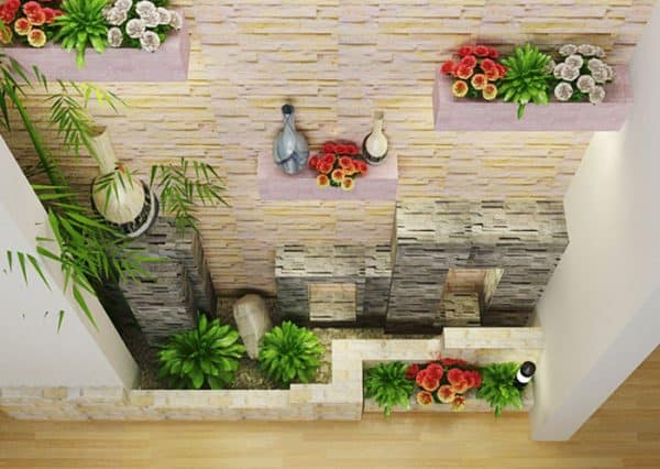 Mẫu tiểu cảnh giếng trời mã số TV-GT-09