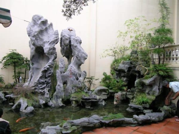 Mẫu tiểu cảnh hòn non bộ mã số TV-NB-13