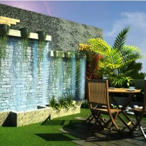 Mẫu tiểu cảnh sân thượng mã số TV-ST-16