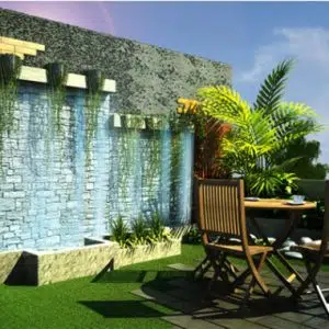 Mẫu tiểu cảnh sân thượng mã số TV-ST-16