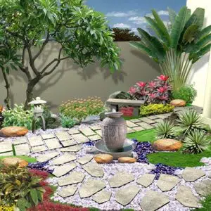 Tiểu cảnh sân thượng 05-Liên hệ: 0973.928.564