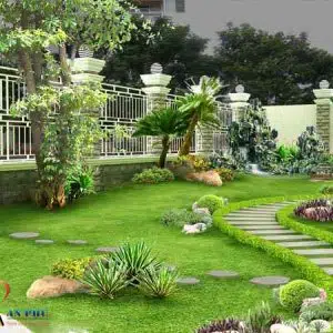 Tiểu cảnh, hồ cá koi hợp phong thủy